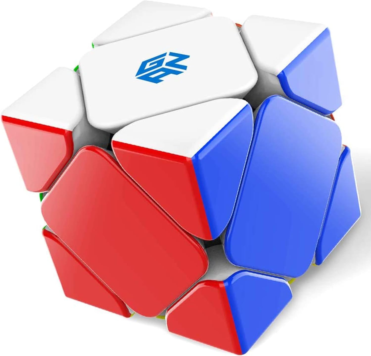 Bukefuno GAN Skewb 32 Magnetic Speed Cube GAN Skewb M Enhanced Frosted Version (Enhanced Positioning System with 32 Magnets)