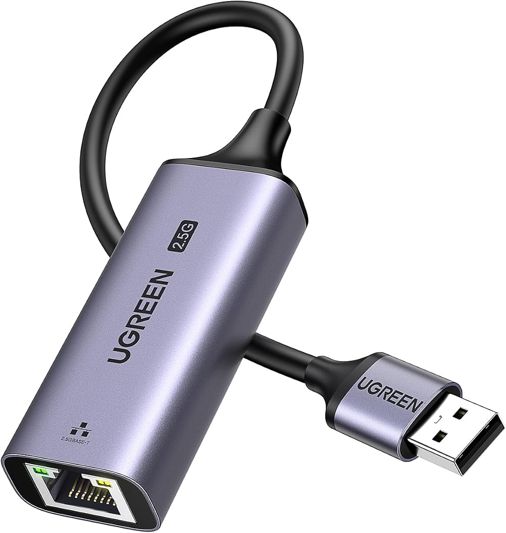 UGREEN USB Ethernet Adapter 2.5Gbps USB 3.2 Gen 1 RJ45 LAN