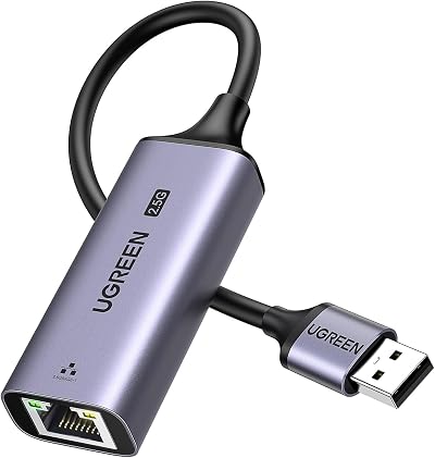 UGREEN USB Ethernet Adapter 2.5Gbps USB 3.2 Gen 1 RJ45 LAN