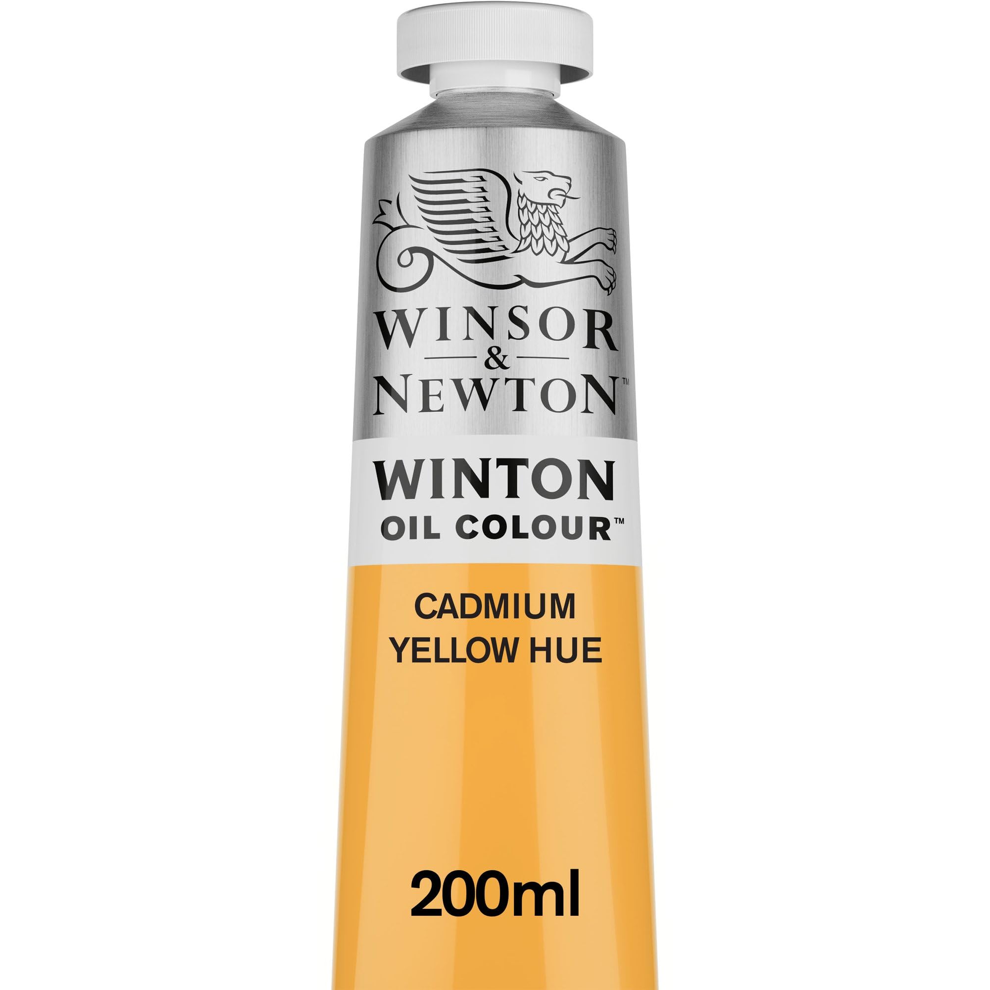 Winsor & Newton Winton 200ml Oil Colour - Cadmium Yellow Hue,1437109 — image 1