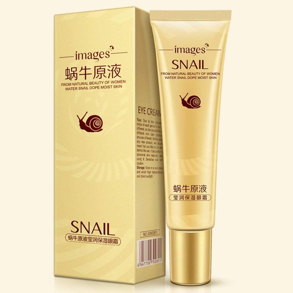 FCGV Anti Wrinkle Eye Cream Deep Moisturizing Eye Cream Snail Berry Essence Cream -Gold