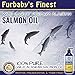 Furbaby's Finest 100% Pure Wild Alaskan Salmon Fish Oil for Dogs, Cats & Horses, All Natural Omega 3 Fatty Acids Liquid Pet Supplement - Supports Skin, Heart and Joint Health, 16 oz