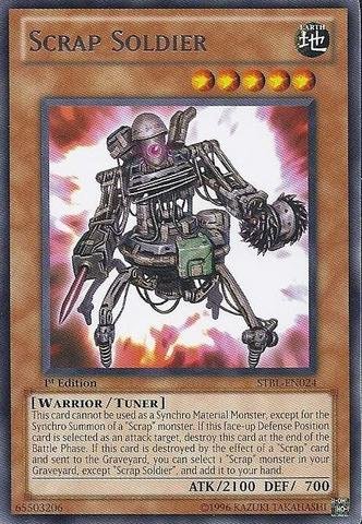 Yu-Gi-Oh! - Scrap Soldier (STBL-EN024) - Starstrike Blast - 1st Edition - Rare