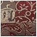 Croscill Galleria Square Pillow, Decorative Pillow, 18” x 18”, Red, 1-Piece