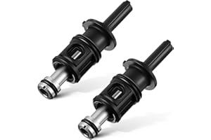 Dreyoo 2 Pack Compatible with 9742920 S742920 Pull and Turn Tub Shower Cartridge, Compatible with Pfister Avante Series Lavatory, Tub Faucet, Shower Valve Cartridge Replacement Part (Metal Stem)