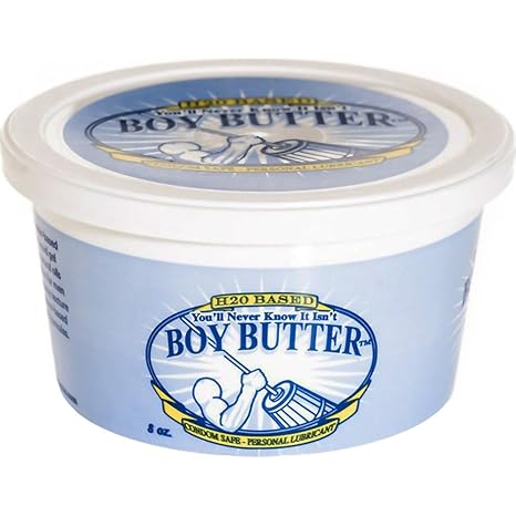 Boy Butter H2O Tub Transparent 8oz