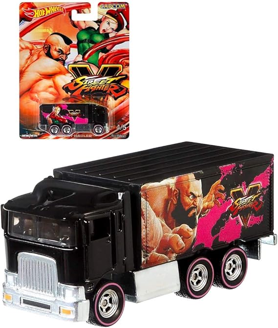 hot wheels street fighter set