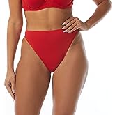 COCO REEF Flirt High Waist High Cut Brazilian Bikini Bottom - Microluxury Swimwear