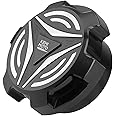 KEMIMOTO Aluminum Gas Cap Compatible with Polaris Slingshot SL LE R S SLR Grand Touring 2015-2024, Fuel Cap Oil Cover Gas Tank Lid, 2521278 for Slingshot Accessories