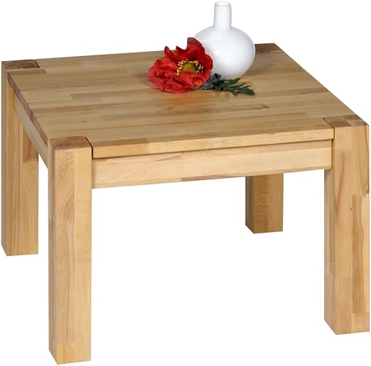 Alfa Tische M1740 Couchtisch Lagos 70 X 70 Cm Kernbuche Massiv Geolt Ausfuhrung Quadrat Amazon De Kuche Haushalt