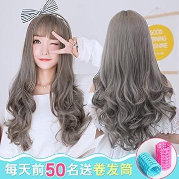 Amazon Com New Grandmother Gray Hair Wig Women Girls