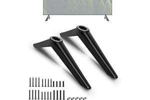 MOTIEXIC Non-Universal TV Stand Only for Insignia TV Legs Replacement with Screws Set, Only for Insignia Roku TV Stand Legs Using Correct Stand Hole as Marked, Please Refer to The Picture 2 to Confirm