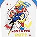 DC Superhero Girls' DC Superhero Pajamas Size 8