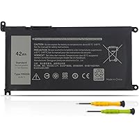 TIIANTE 42Wh YRDD6 Laptop Battery Replacement for Dell Inspiron 5481 5482 5485 5491 2-in-1 5493 5584 5593 3493 3582 3593 3793