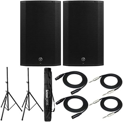 mackie speaker stands