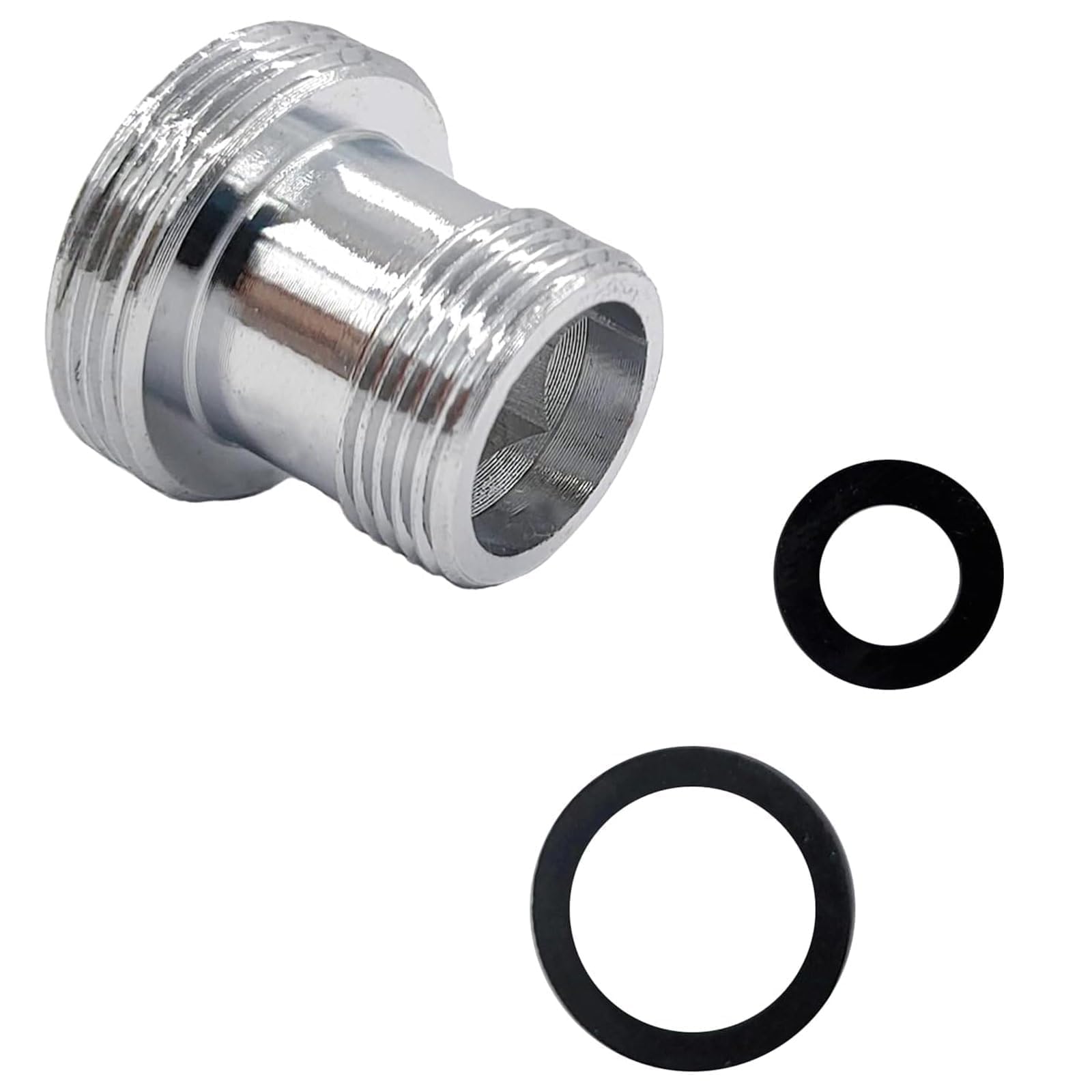 JYTDBCS - Faucet Adapter, External Thread M16to External Thread M22 Faucet Converter, Faucet Aerator Adapter, Suitable for Connecting Aerators to Kitchen Faucets, (M16-M22),Thread Converter