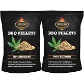 Lumber Jack100 Percent Hickory BBQ Grilling Pellets 40 LB Bag