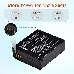 DMW-BLG10 DMW-BLG10PP DMW-BLE9 Battery and LED Dual