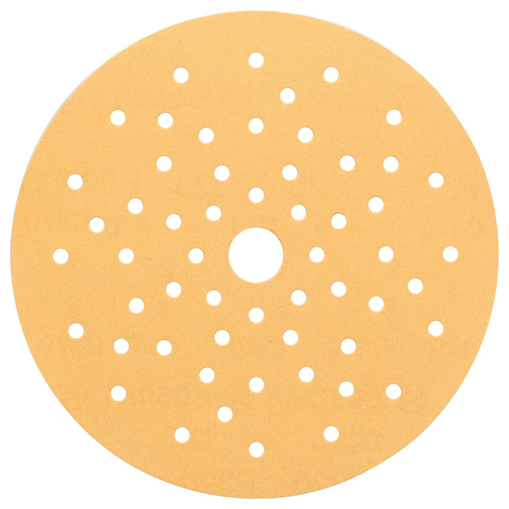 Bosch C470 Pack of 5 Sanding Discs -150 x 150 mm - Part No. 2608608X81, Beige, 2608608X82