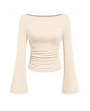 PRETTYGARDEN Women's Long Sleeve Shirts 2025 Fall
