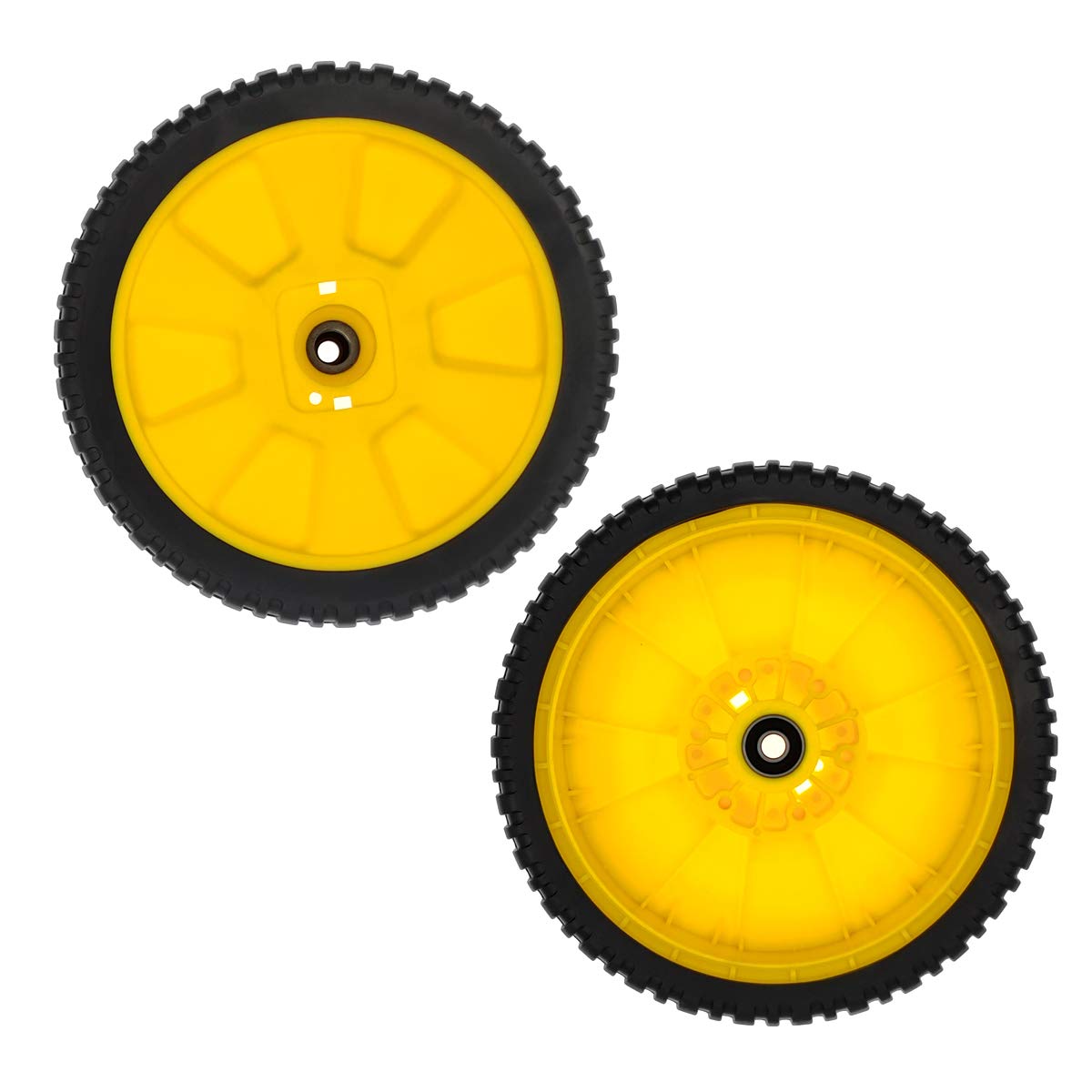 2 Pieces Lawn Mower Wheel for Oregon 72-115 AM115138 GY20630 for John Deere 14PB 14SB 14SE 14PT 14ST JA65 JX75 JE75