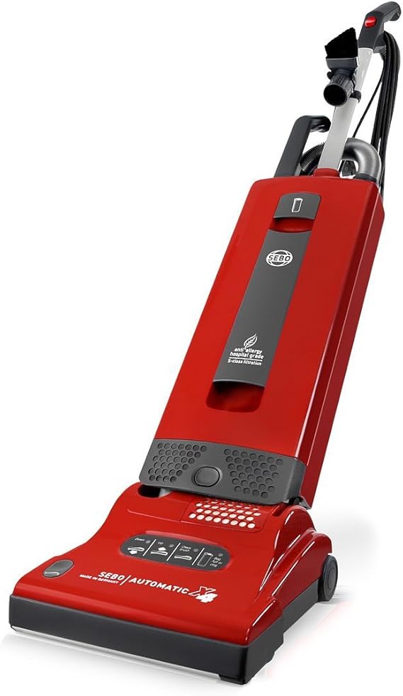 SEBO 9559AM Automatic X4 EXTRA Upright Vacuum , Red Amazon.co.uk