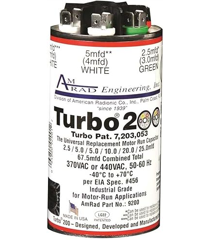 Condensador 60 Uf 370 440 Vca Para Aire Acondicionado | Envío Gratis