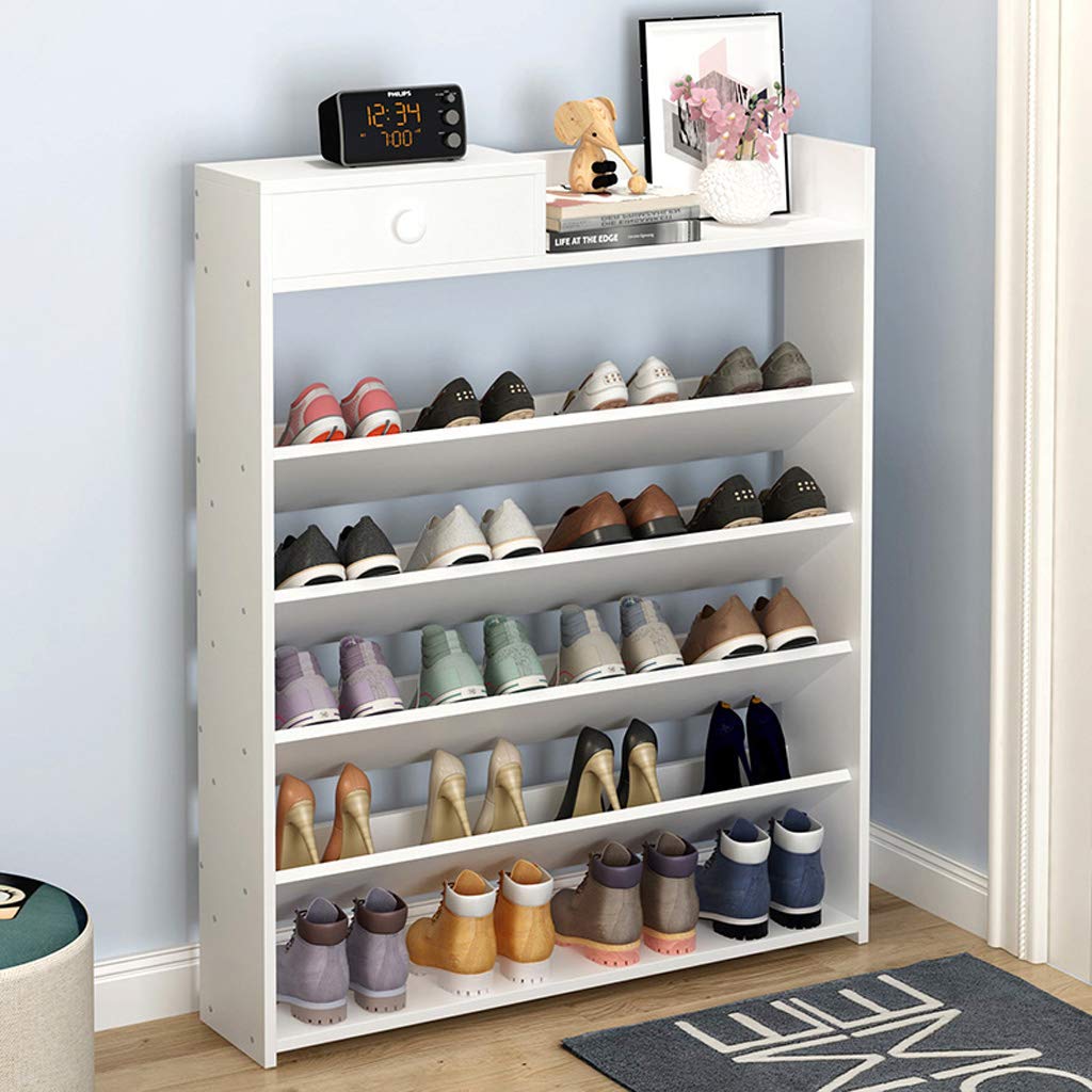 IVNZEI Organizador De Almacenamiento En Rack De Zapatos De Madera De 3