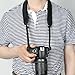 BIRUGEAR Black Anti-Slip DSLR Camera Neoprene Neck/Shoulder Strap for Canon, Nikon, Sony, Panasonic, FujiFilm, Olympus and more Digital SLR Camera
