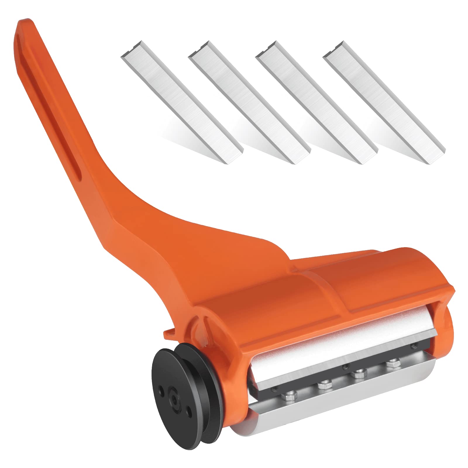 Photo 1 of HOTYELL Log Peeler Debarker - Upgraded Chainsaw Attachment for Husqvarna and STIHL, Integrated Aluminum Alloy Wood Debarking Tool with 6 Lengthened Blades for Timber Processing
