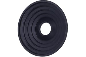 Jiawu Anti Reflection Silicone Camera Lens Hood Foldable Lens Hood for 50 to 70MM SLR Camera, Easy Installation Portable Desi