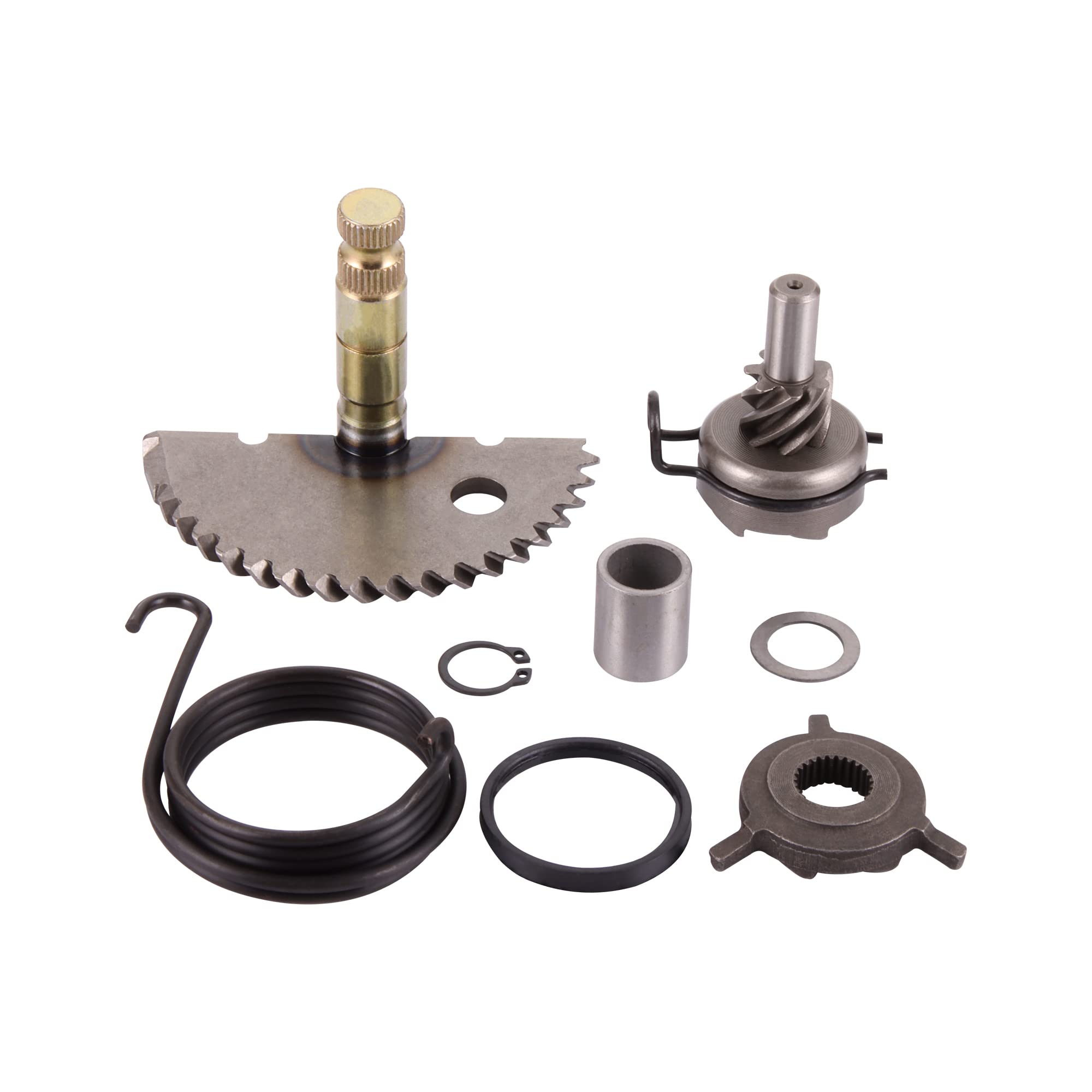 WOOSTAR Kick Start Gear Shaft Rebuild Kit Idler Gear Replacement for GY6 50cc 60cc 80cc Motor Scooter