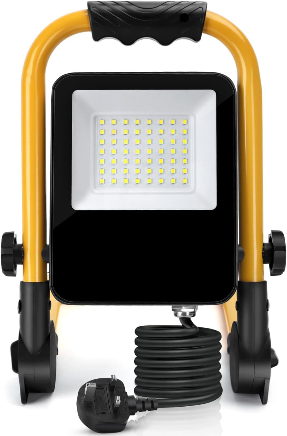 Aigostar 240V Work Light 30W 2700LM 6500K IP65 Floodlight with 5.9ft Cord
