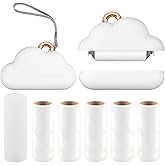 Mini Reusable Lint Roller, Travel Lint Roller with 1 Washable Reusable Cores and 150 Sheets of Disposable Sticky Paper, Porta