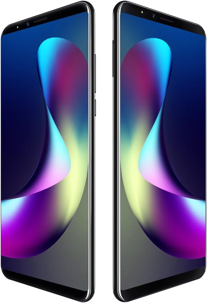 CUBOT X18 Plus 4G SIM-Free Unlocked Smartphone, 5.99 Inch Full Screen, Dual Rear Camera, Fingerprint Sensor, 4GB RAM 64GB ROM, 4000mAh Battery, Android 8.0 MTK6750T 1.5GHz Octa Core (Black)