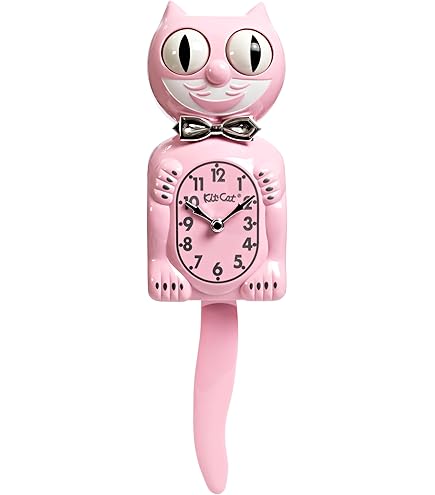 Amazon.com: Kit-Cat Klock® Limited Edition Pink Satin Lady with