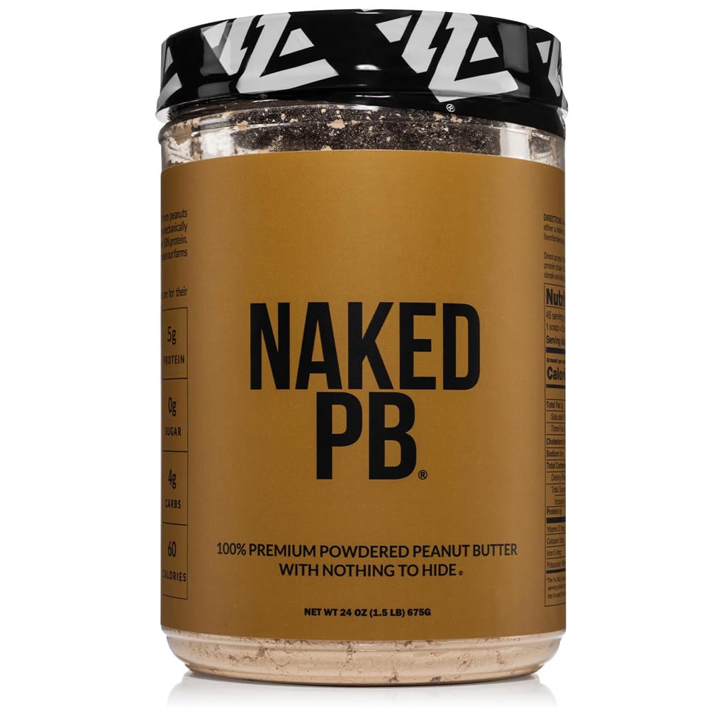 Naked 1.5 LB Powdered Peanut Butter from US Farms