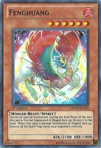 Yu-Gi-Oh! - Fenghuang (PHSW-EN033) - Photon Shockwave - 1st Edition - Super Rare