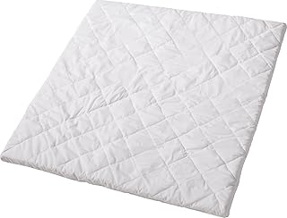 roba Laufgittermatratze, Matratze f, Laufgitter 100x100cm, Laufstall-Matratze weiß, gesteppt