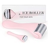 Ice Roller for Face and Eye 2 Pcs,Face Roller Skin Care for Puffiness,Migraine,Pain Relief,Eye Roller For Puffy Eyes Dark Cir