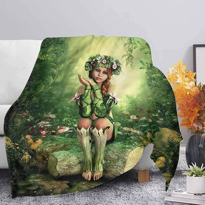 fairy fleece blanket