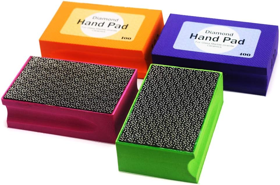 Diamond Hand Polishing Pad Stone Polishing Hand Wiper Glass Polish