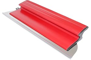 XWADJCD Drywall Skimming Blade 16 Inch, Smooth Finish, Precision 0.5mm European Stainless Steel Blade (Replaceable),Drywall Skimming Blade Tool for Drywall/Wallboard/Plasterboard