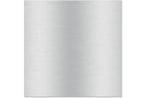 MIVIDE 6061 T6 Aluminium Metal Sheet 12" x 12" x 1/4" Flat Plain Plate Panel Aluminum Sheet Plate Finely Polished and Deburred