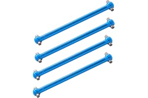 Treehobby 4PCS Aluminum Alloy Universal Drive Joint Dogbone Replacement Part Compatible with WLtoys A959 A969 A979 A959-B A969-B A979-B K929-B 1/18 RC Car