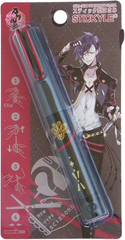 Amazon サンスター文具 刀剣乱舞 スティッキールはさみ 明石国行 S はさみ 文房具 オフィス用品