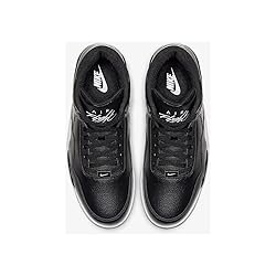 Nike Big Kids and Men's Flight Legacy Black/White