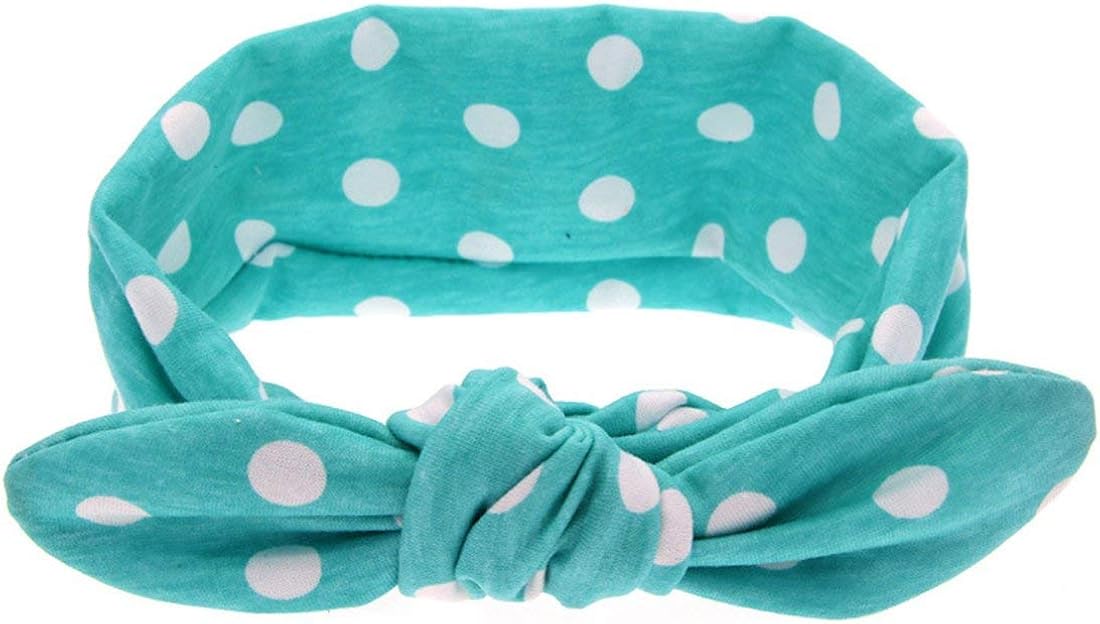 Crystallly Headband Girl Girly Sweet Headbands Soft Cute Print Elastic