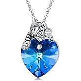 ROMANTICWORK Lion/Hedgehog/Tiger/Sloth/Dragon/Fox/Dog Necklace 925 Sterling Silver Raccoon/Bunny/Axolotl/Pig/Goat Pendant Animals Jewellery Gifts for Women Men