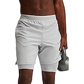 Fabletics Men's The Fundamental Short (Lined), Workout, Running, Training, Gym, Yoga, Ultra Lightweight, Athletic